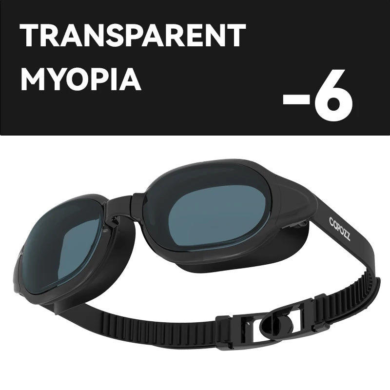 COPOZZ Professional Swimming Goggles Men Women Anti fog UV Protecion Waterproof Swimming Glasses Swim Eyewear