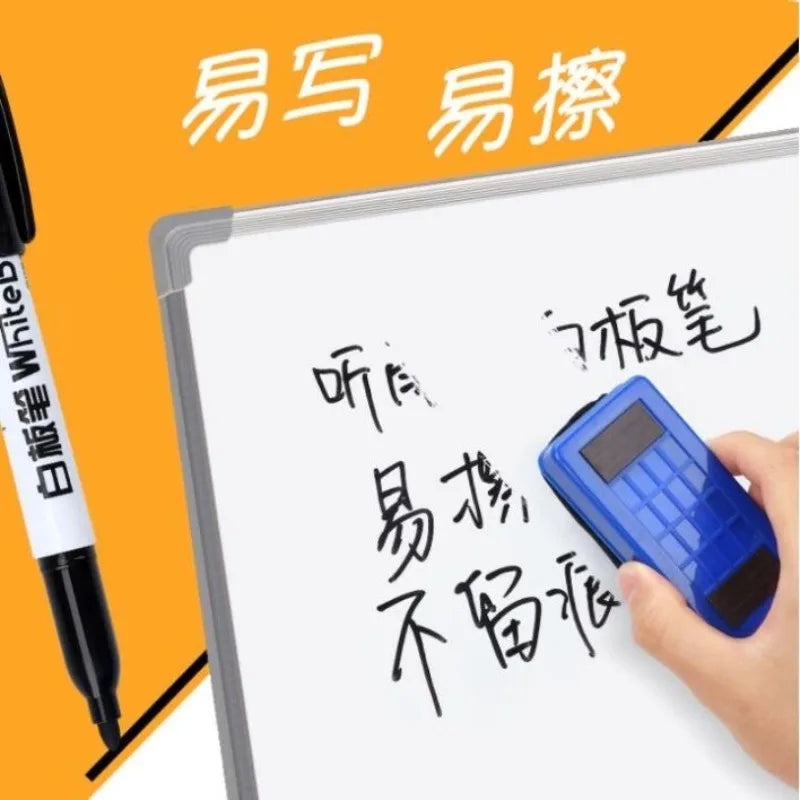 Whiteboard Marker Pen Easy To Wipe Quick Drying Water-based Marker Repetitive Erasable Black Red Blue for teacher school office