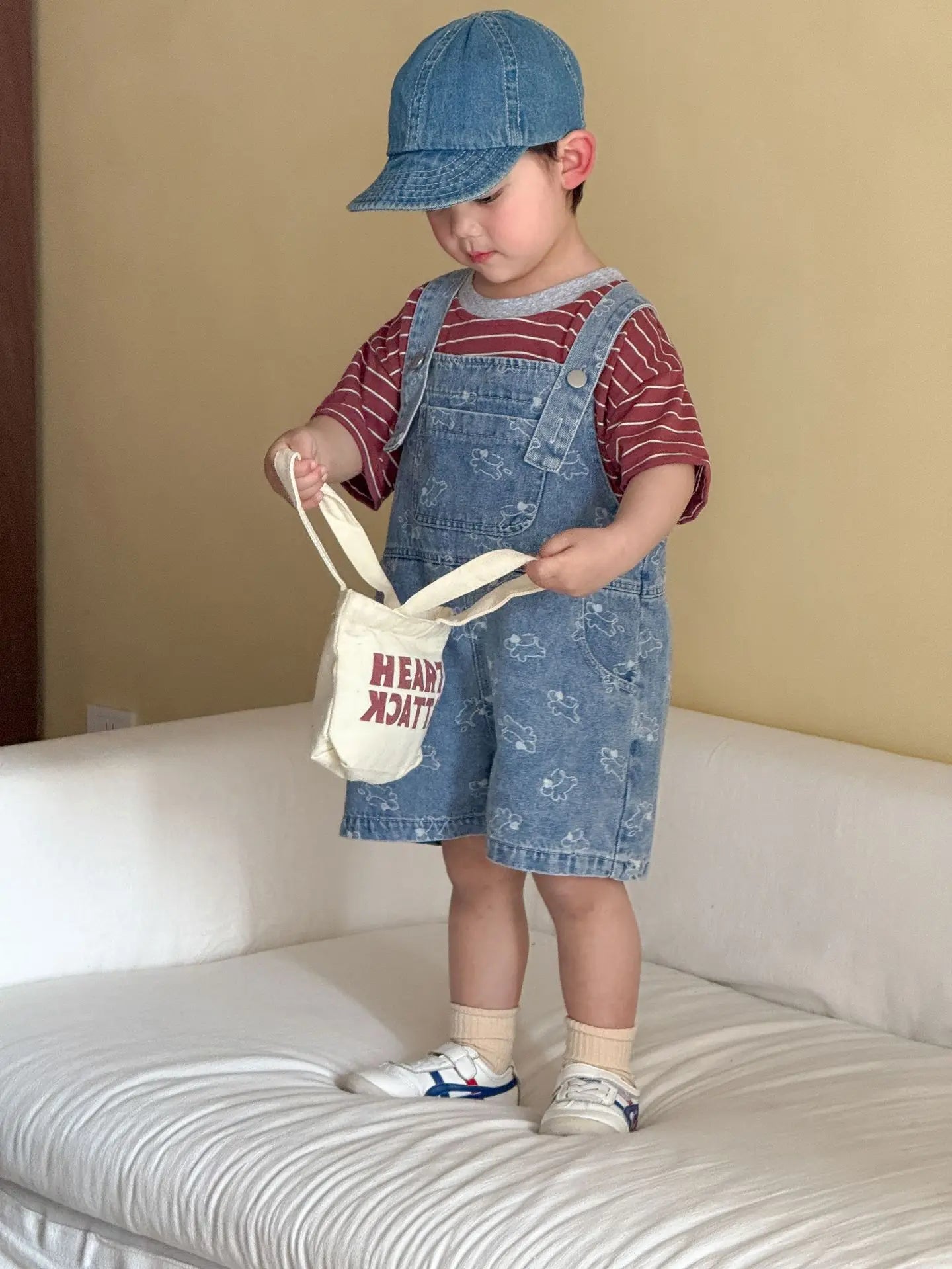 2026 Summer New Children Denim Overalls Boys Strap Jeans Girls Jeans Sling Dress Cute Kids Brother Sister Outfits Baby Clothes