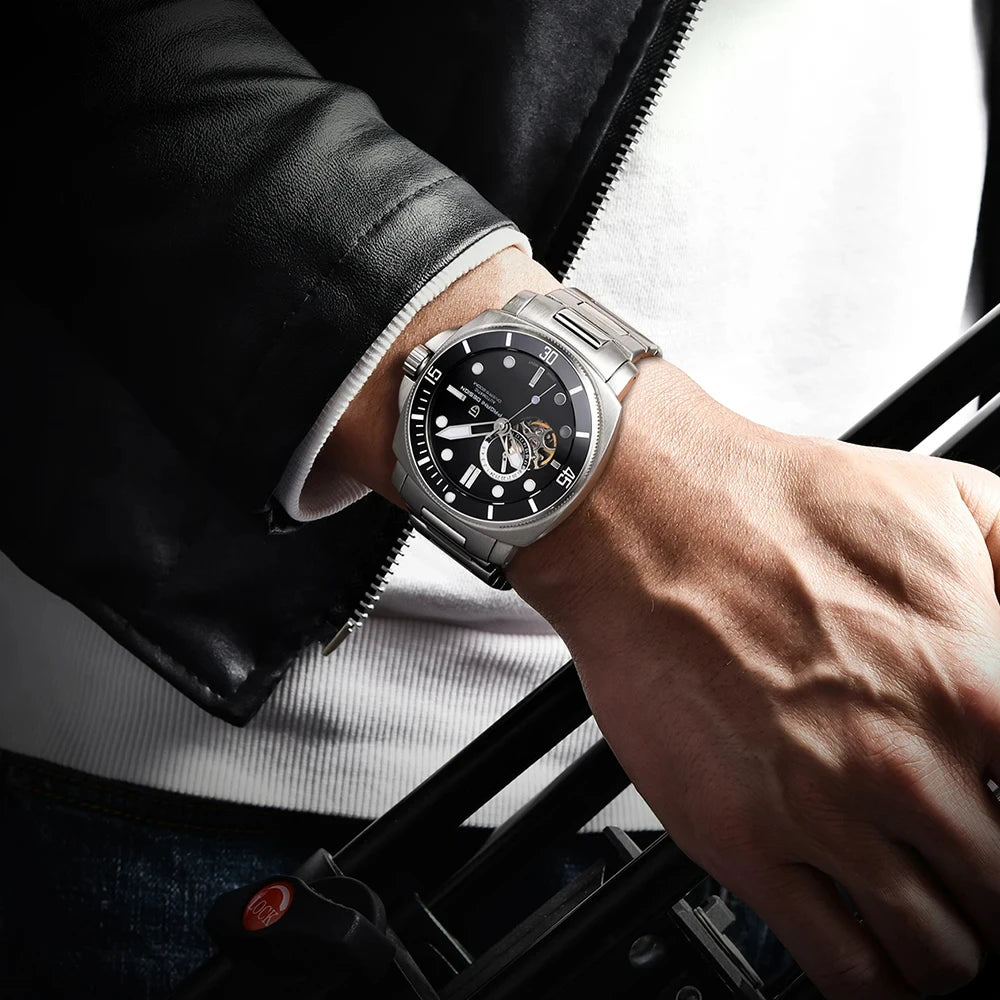 PAGANI DESIGN Men's Watches 2026 New Mechanical Automatic Watch For Men 200M Diving Top Brand Luxury Wristwatch Stainless Steel