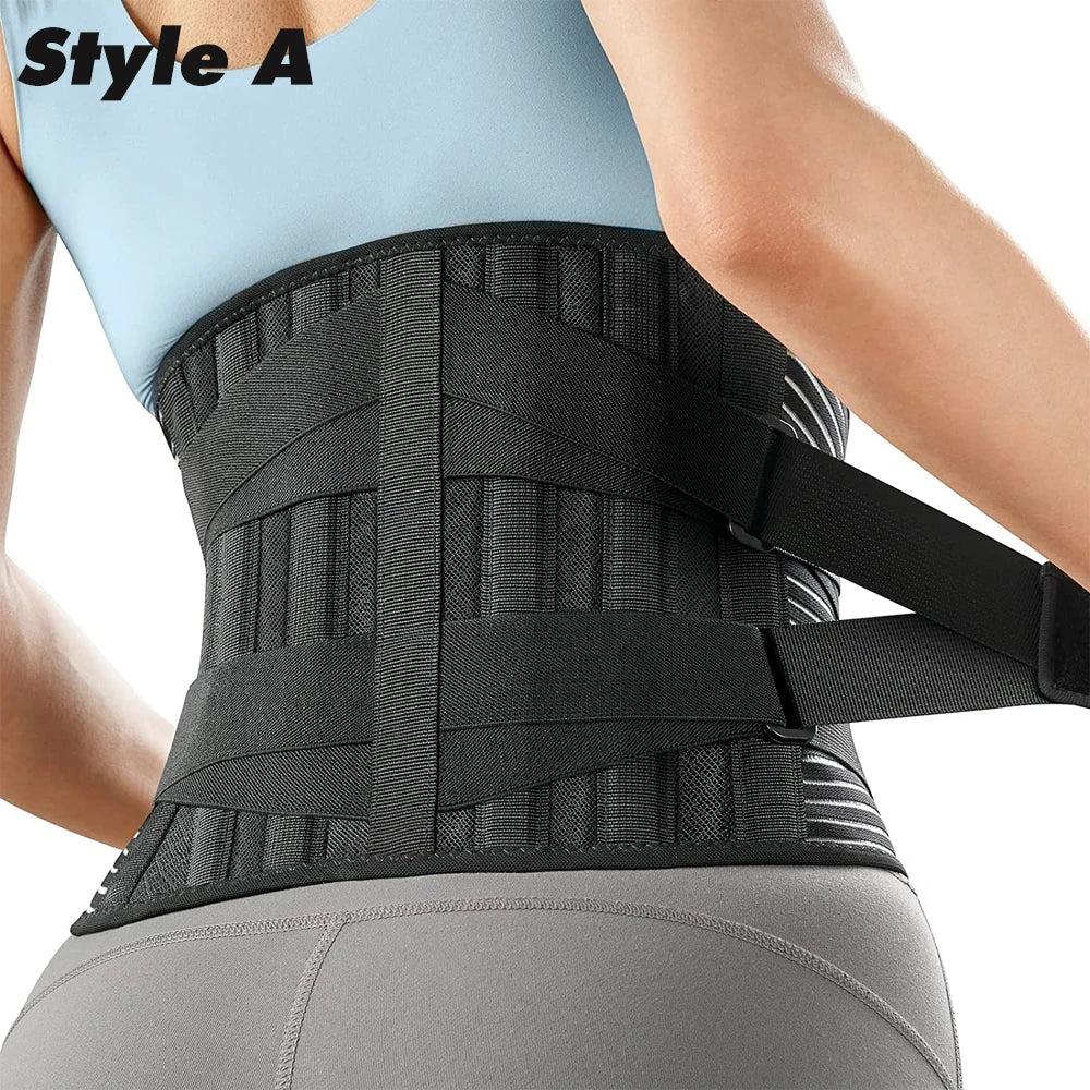 1PCS Back Brace for Lower Back Pain for Women Men with Lumbar Pad - Back Support Belt with 7 Stays for Heavy Lifting,Sciatica