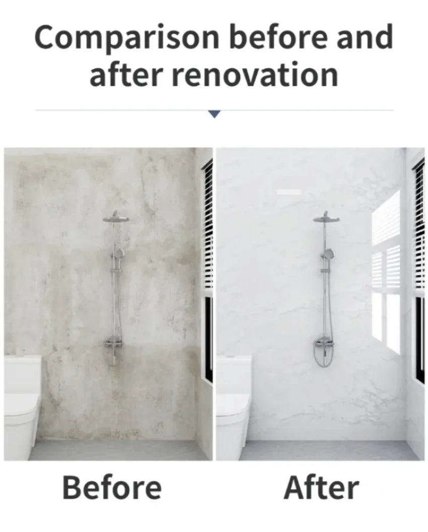 Wallpaper Roll with 10 Meters Waterproof Mould Proof Stickers Bathrooms Kitchen Renovation Marble Self-adhesive Home Decor