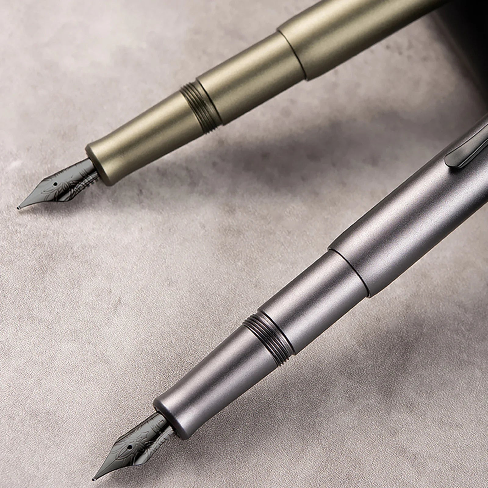 Hongdian M2 Fountain Pen Mini Black Forest Metaverse design EF F Nib School Office Supplies Writing Stationery High quality gift