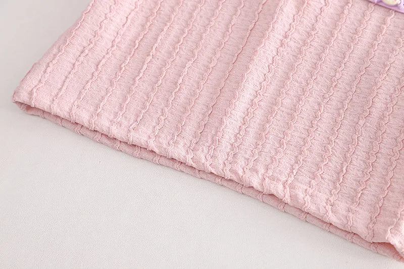 2025 New Summer Baby Girls Clothes Children Cotton T Shirt Shorts 2Pcs/Set Toddler Clothing Infant Fashion Costume Kids Suits