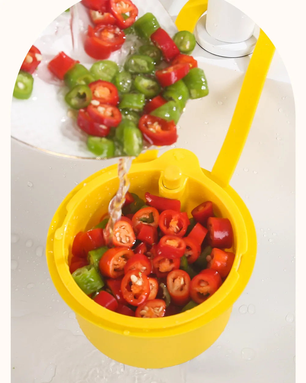 Household Cleaning Vegetable Washing Basin Hanging Sink Drain Basket Kitchen Food Residue Filter Sink Storage Rack