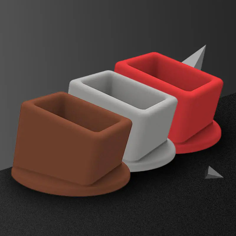 1/2pcs Car Belt Buckle Holder Made Of Eco-Friendly Silicone & Children Can Safe Touch Seat belt slot fastener