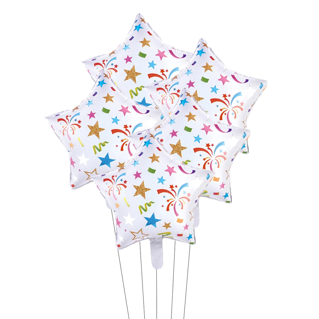 10pcs German Letter Schulkind Back to School Balloons Set Ice Cream Hurra Schulkind Black To School Decorations