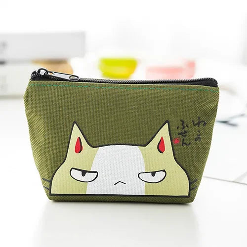 Fashion Kawaii Coin Purse Canvas Mini Floral Clutch Purse Women Girls Kids Cheap Coin Pouch Change Purses Clutch Bags Wholesale