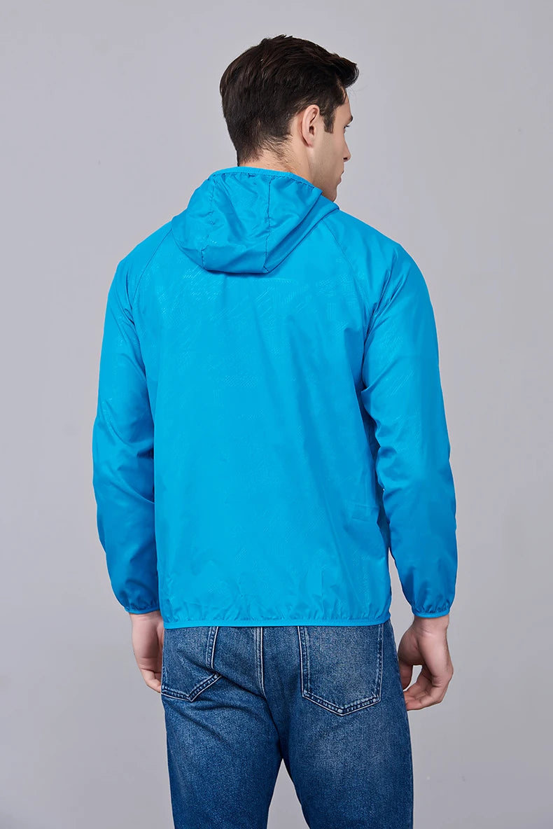LNGXO Men Women Waterproof Jacket Quick Dry Hiking Camping Windbreaker Unisex Trekking Fishing Rain Coat Outdoor Anti UV Clothes