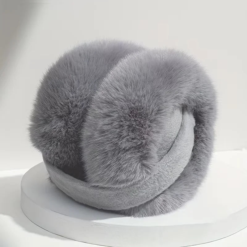 Winter Solid Soft Plush Earmuffs Unisex Fashion Outdoor Earflap Protection Ear-Muffs Warm Ear Cover for Men And Women