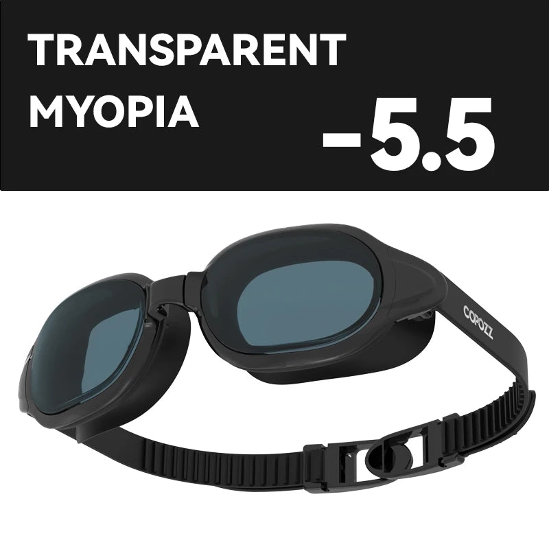 COPOZZ Professional Swimming Goggles Men Women Anti fog UV Protecion Waterproof Swimming Glasses Swim Eyewear