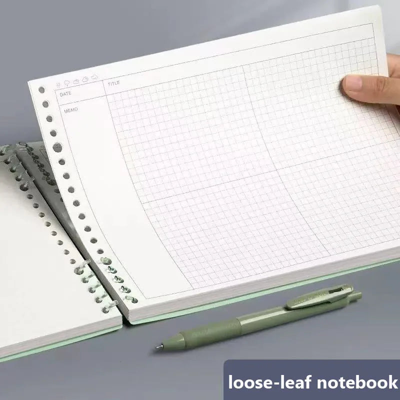 120 Pages B5 Mind Map Notepad Grid Planner Loose Leaf Office Diary Notebook Sketchbook Notebooks Writing Pads School Supplies