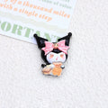 10 Pcs New Kawaii  Cartoon bow Anime Characters Resin Scrapbook Diy Jewelry Children Gift Hairpin Accessories A7