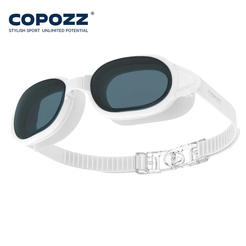 COPOZZ Professional Swimming Goggles Men Women Anti fog UV Protecion Waterproof Swimming Glasses Swim Eyewear