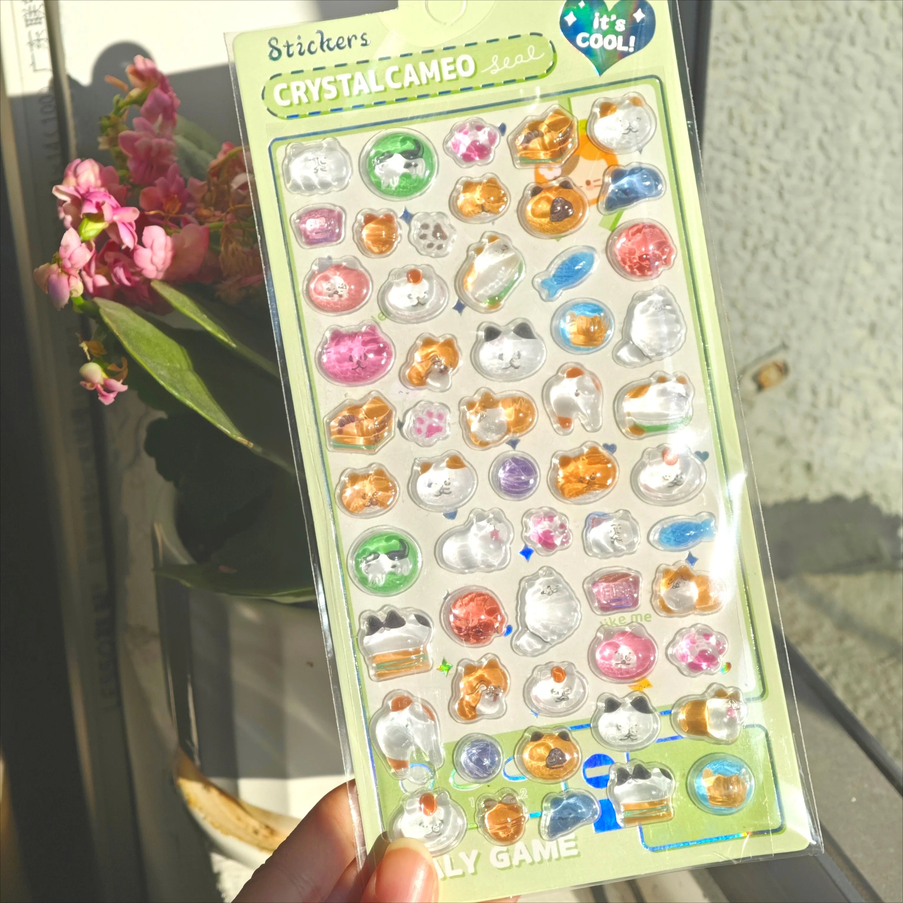 Kawaii Japanese Animal Sushi 3D Relief Drop Sticker for Scrapbooking Cute DIY Phone Case Decor Sticker School Stationery Supply