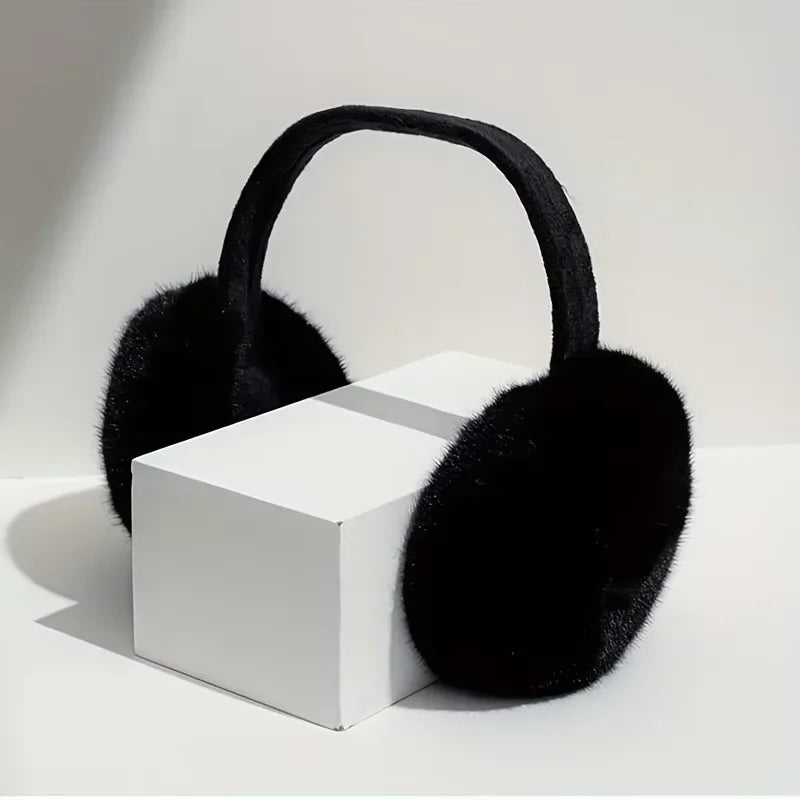 Winter Solid Soft Plush Earmuffs Unisex Fashion Outdoor Earflap Protection Ear-Muffs Warm Ear Cover for Men And Women