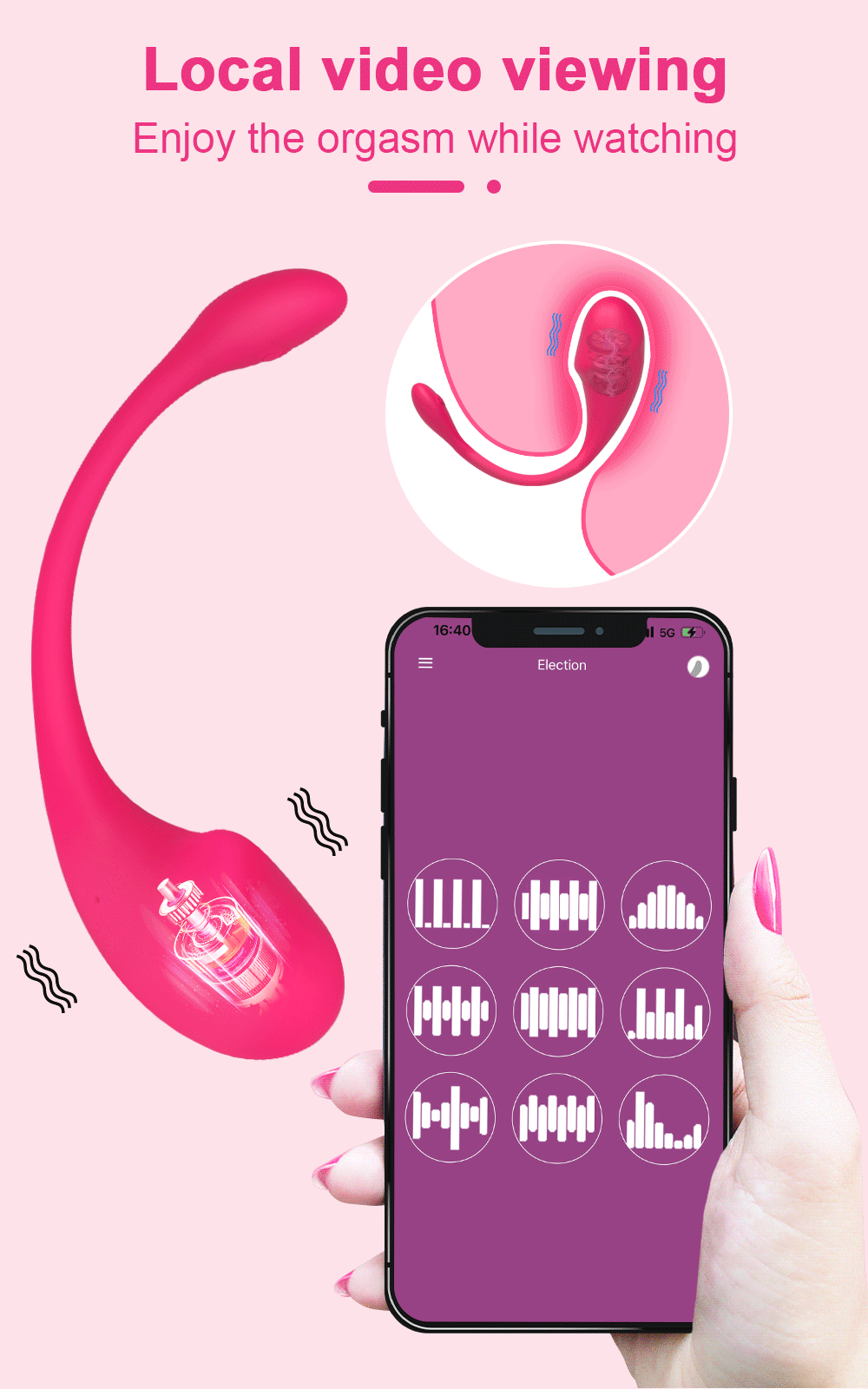 Wireless Sextoy Vibrating Egg Remote Vibrators Powerful App Control G Spot Dildo Vagina Massager Bluetooth For Women Clitoris 18