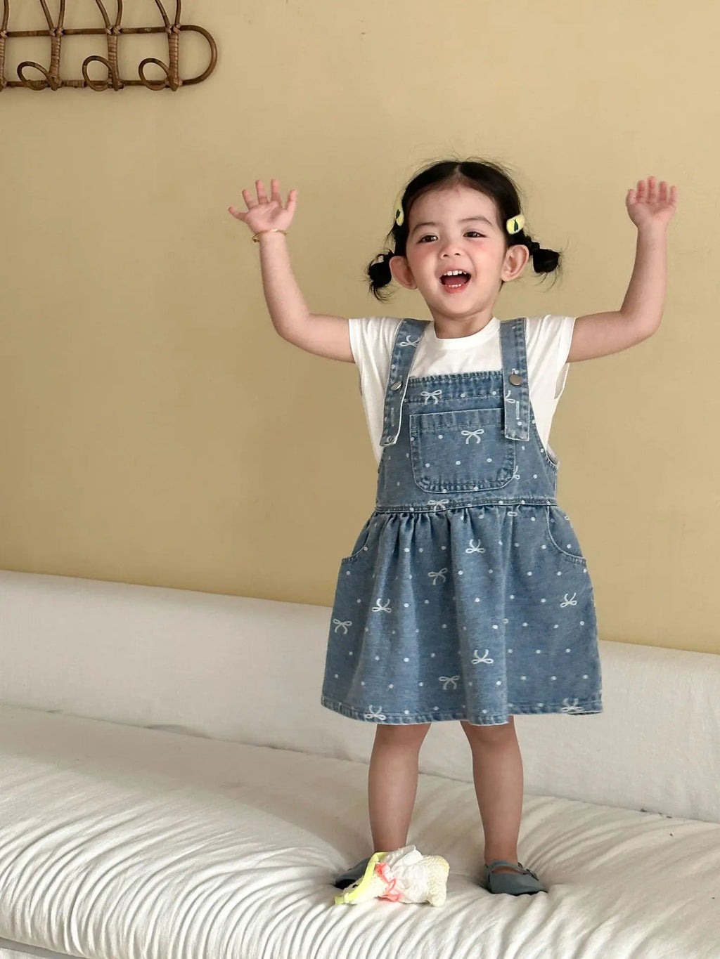 2026 Summer New Children Denim Overalls Boys Strap Jeans Girls Jeans Sling Dress Cute Kids Brother Sister Outfits Baby Clothes