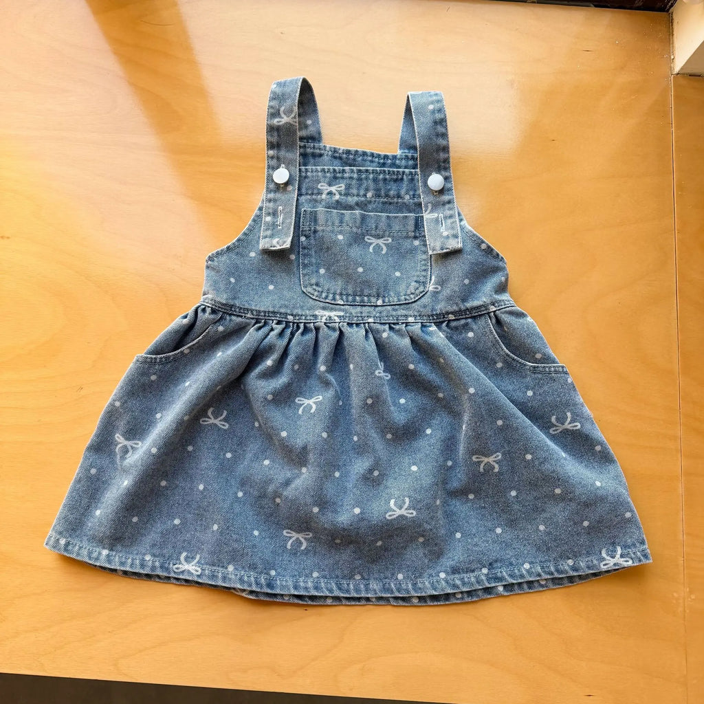 2026 Summer New Children Denim Overalls Boys Strap Jeans Girls Jeans Sling Dress Cute Kids Brother Sister Outfits Baby Clothes