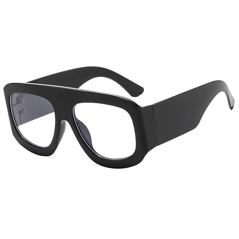 New Vintage exaggeration Square Sunglasses Women Men Rectangle Sun Glasses Female Eyewear Sunglasses Male Female Eyeglasses