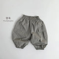 2025 Summer New Children Thin Mosquito Proof Pants Solid Girls Breathable Casual Pants Cotton Kids Boys Loose Cargo Pants