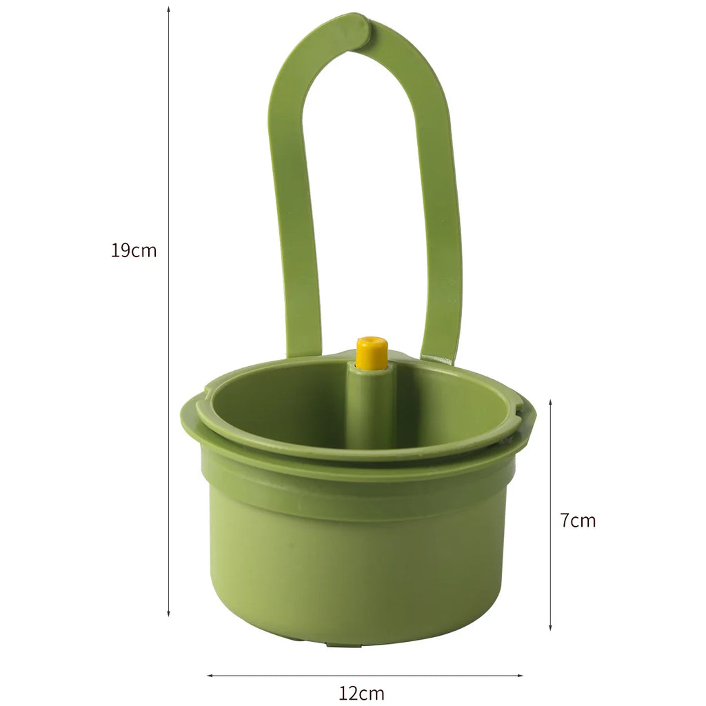 Household Cleaning Vegetable Washing Basin Hanging Sink Drain Basket Kitchen Food Residue Filter Sink Storage Rack