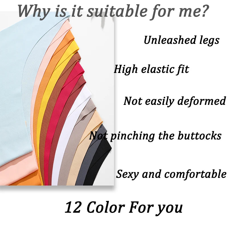 3Pcs/Set Ice Silk Seamless Underwear For Women Low Waisted Brazilian Pants Breathable High Elasticity Lingerie Intimates Panties