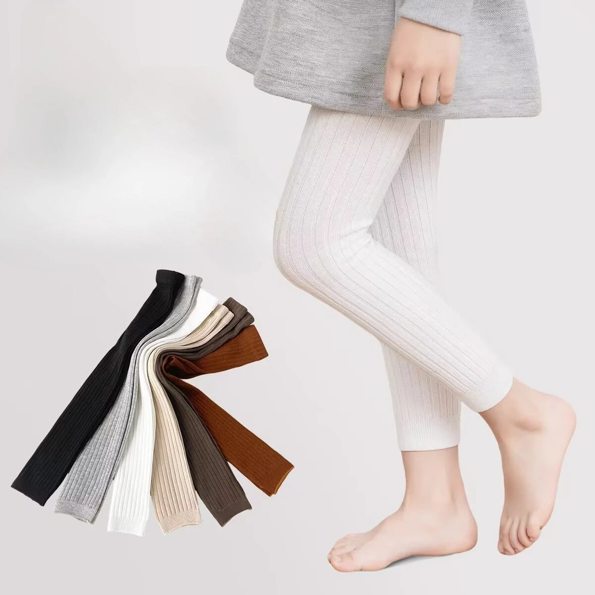Girl Tights Spring Autumn Baby Pants Newborn Girls Leggings Soild Color Cotton Pants Kids Children Leggings Christmas gift