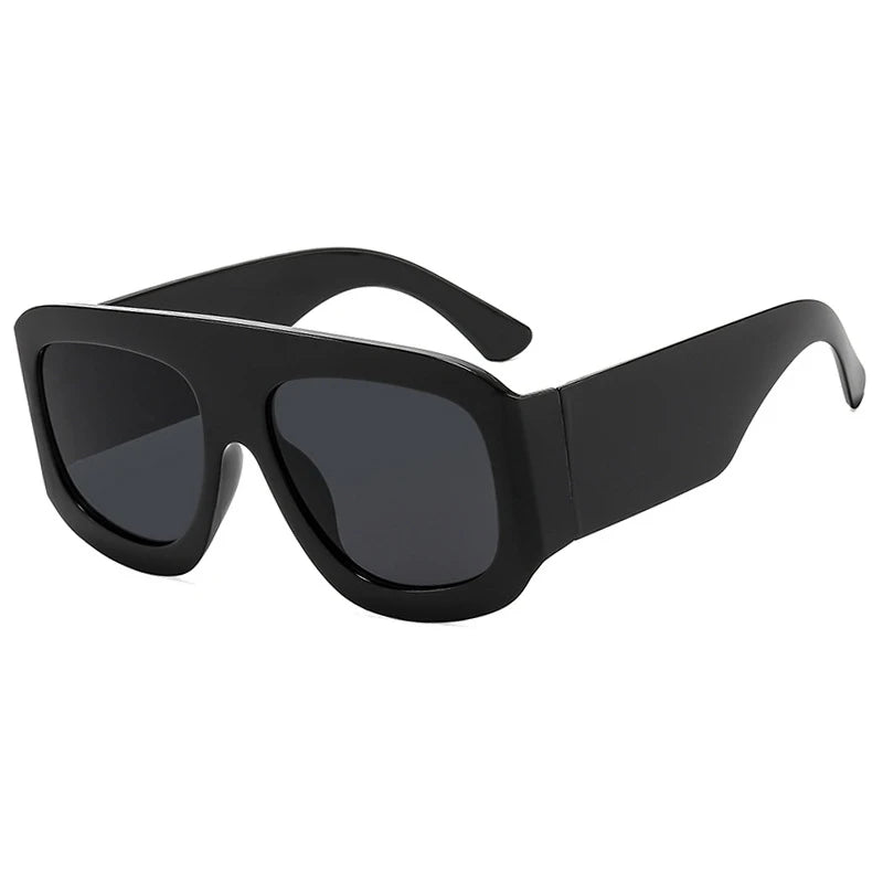 New Vintage exaggeration Square Sunglasses Women Men Rectangle Sun Glasses Female Eyewear Sunglasses Male Female Eyeglasses