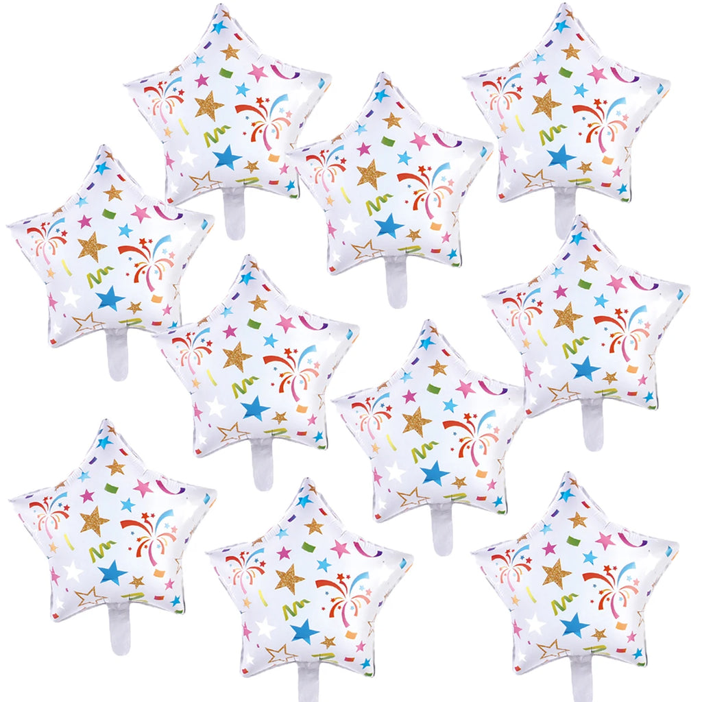 10pcs German Letter Schulkind Back to School Balloons Set Ice Cream Hurra Schulkind Black To School Decorations