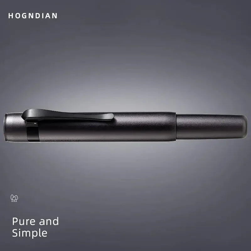 Hongdian M2 Fountain Pen Mini Black Forest Metaverse design EF F Nib School Office Supplies Writing Stationery High quality gift