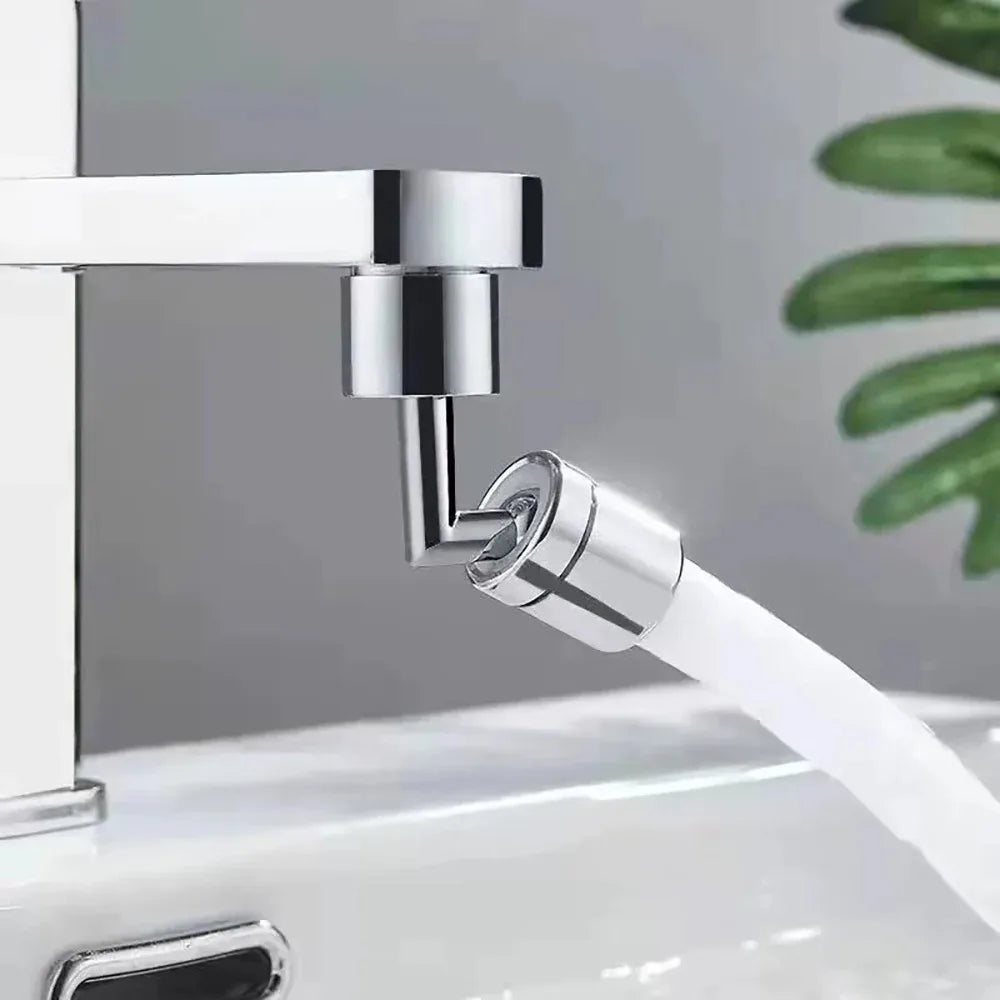ABS Universal 720 Degree Rotating Faucet Extender Adapter Splash Proof Kitchen Bathroom Single Mode  Nozzle for Water Saving