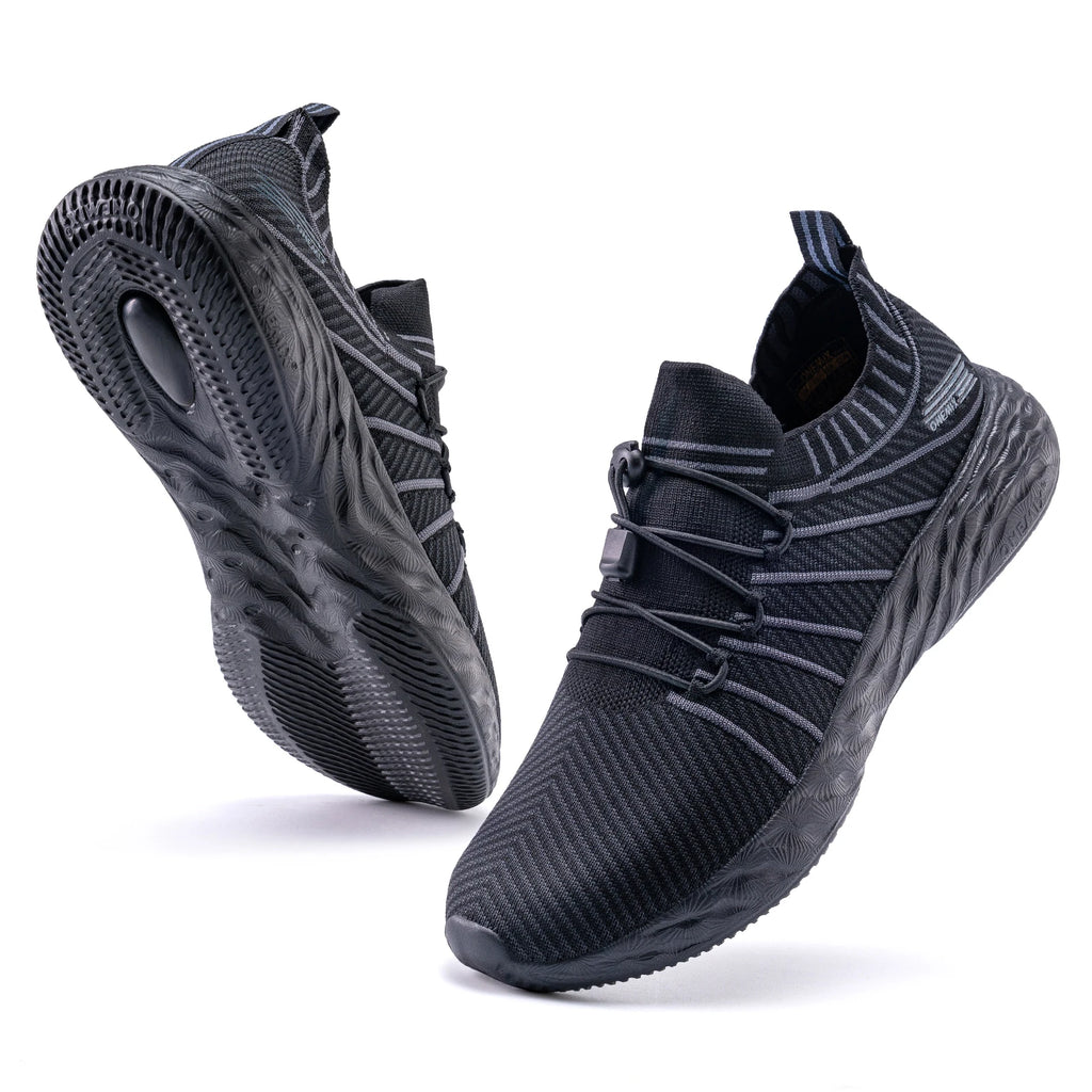 ONEMIX 2026 Men Running Shoes Non-slip Shock Absorption Sneaker Lightweight Tennis Shoe Waterproof Man Breathable Casual Shoes
