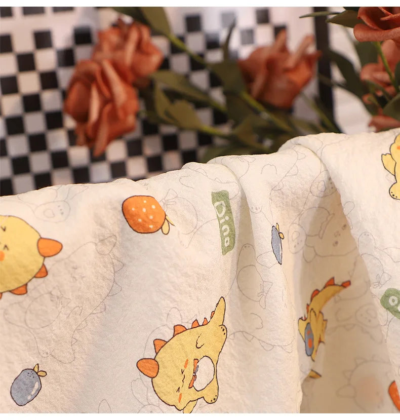 Kid Cute Cartoon New Sleepwear 2pcs Toddler Children Homewear Pajamas Thin Spring Summer Boys Girl Air Conditioning Clothing