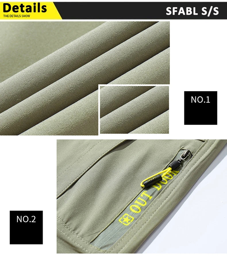 Summer Outdoor Sports Pants Men Women Hiking Camping Trousers Quick Dry Stretch Tactical Pants Lightweight Trekking Pants XL-5XL