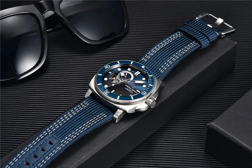 PAGANI DESIGN Men's Watches 2026 New Mechanical Automatic Watch For Men 200M Diving Top Brand Luxury Wristwatch Stainless Steel