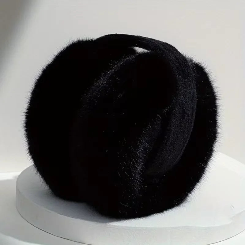 Winter Solid Soft Plush Earmuffs Unisex Fashion Outdoor Earflap Protection Ear-Muffs Warm Ear Cover for Men And Women