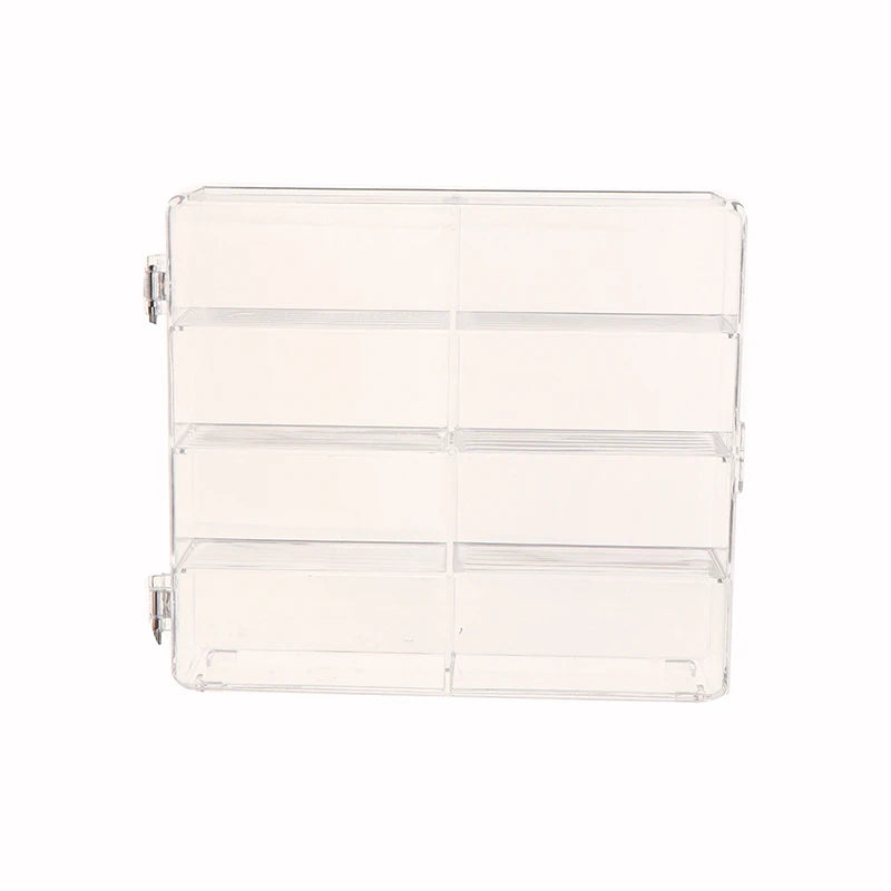 Acrylic Wheels Car Storage Box For Diecast 1/64 Storage Case Dustproof Educational Kid Boys Toys For Children Gift