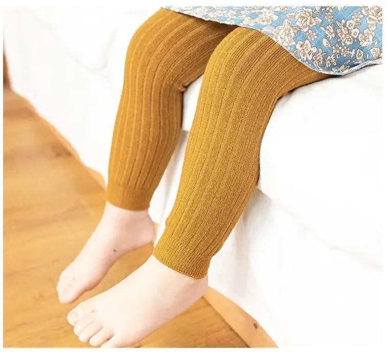 Girl Tights Spring Autumn Baby Pants Newborn Girls Leggings Soild Color Cotton Pants Kids Children Leggings Christmas gift