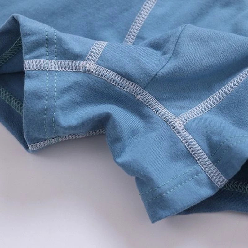 6pc Boys Boxer Solid Underwear Baby Panties Briefs Kids Panties for Children 2-10Years
