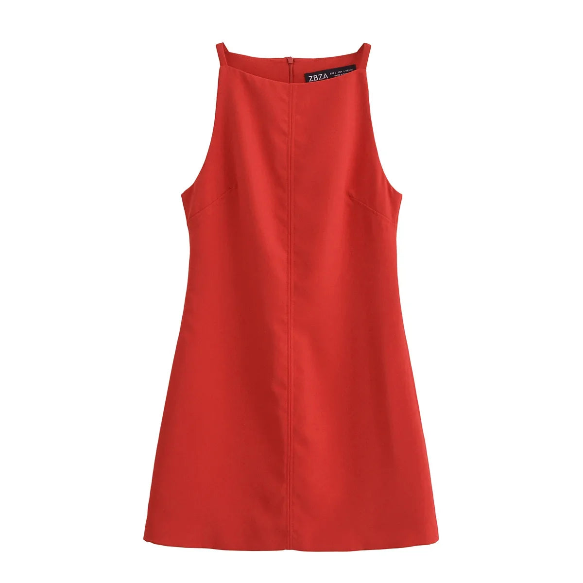 HXAO Women's Dress Summer 2025 Red Blue Black White Yellow Dress Off Shoulder Sleeveless Slip Dresses Vestidos Holiday Dress 066
