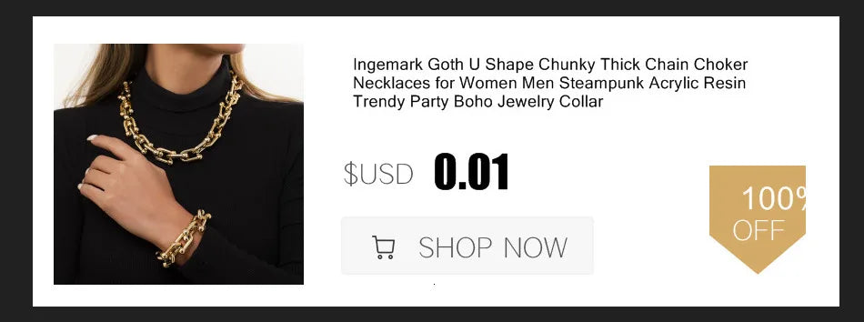 Ingemark Gothic Black Cross Jesus Star Pendant Choker Necklace for Women Punk Vintage Metal Chain Neck Jewelry Accessories New
