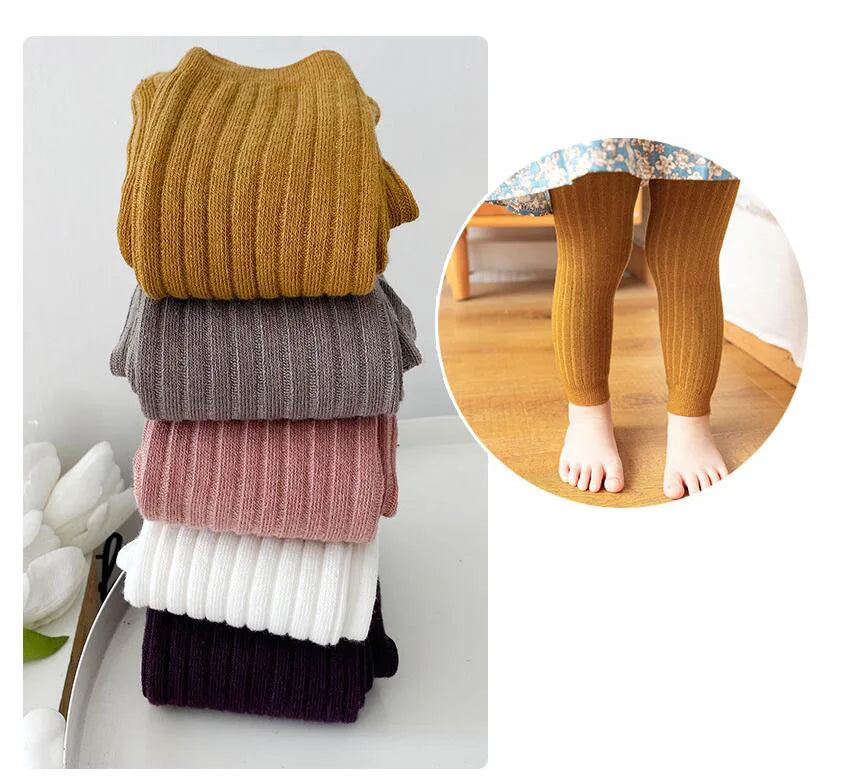 Girl Tights Spring Autumn Baby Pants Newborn Girls Leggings Soild Color Cotton Pants Kids Children Leggings Christmas gift