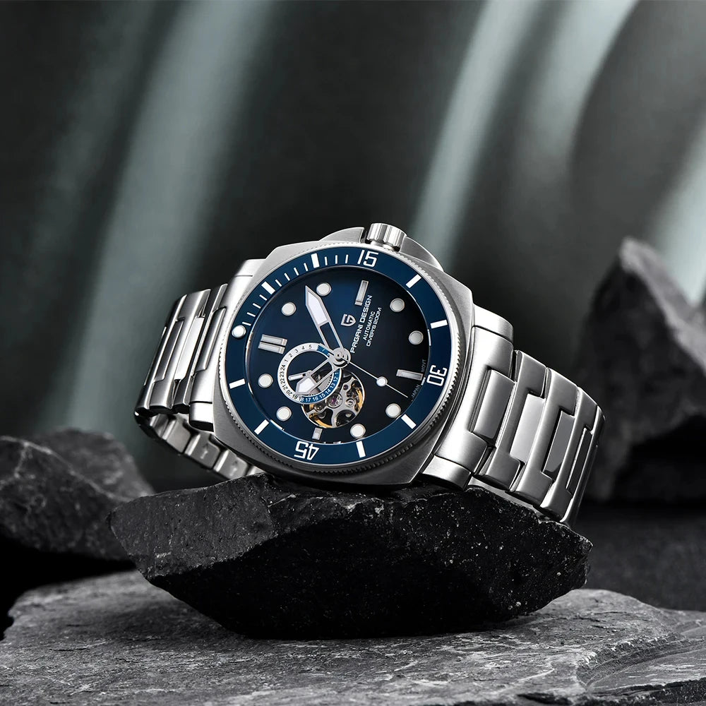 PAGANI DESIGN Men's Watches 2026 New Mechanical Automatic Watch For Men 200M Diving Top Brand Luxury Wristwatch Stainless Steel