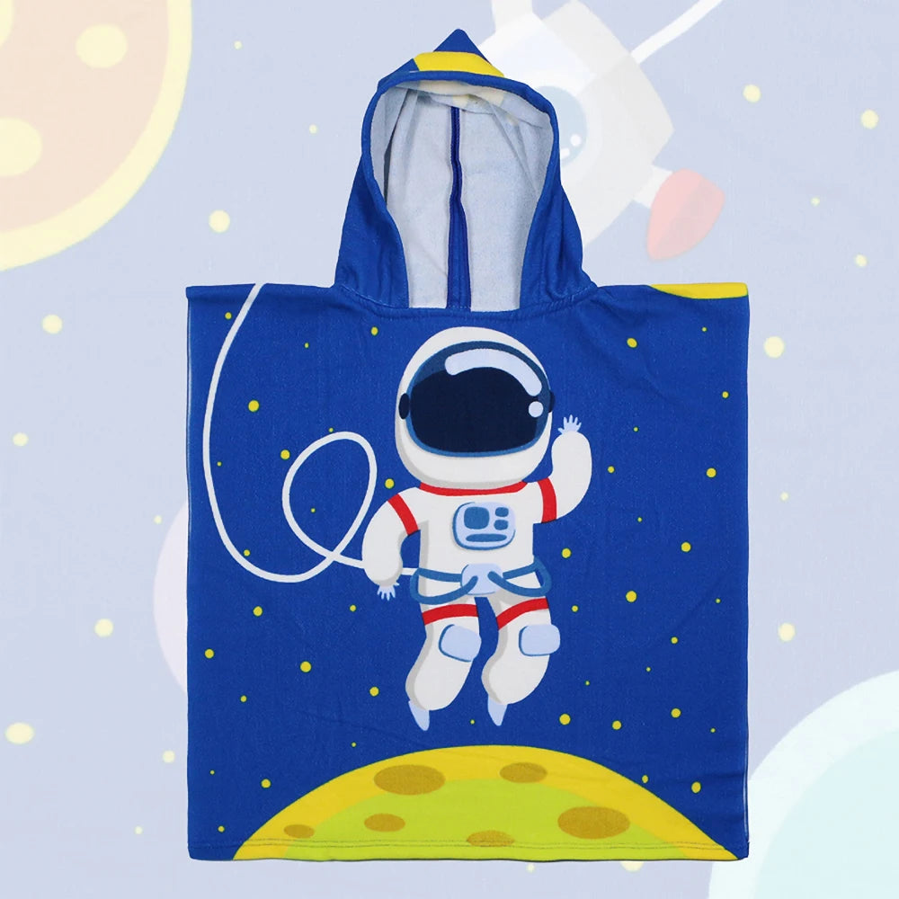 Unicorn Bathrobes for Children Baby Kids Cartoon Beach Towels Kids Bath Stuff Poncho Toddler Newborn Wrap Blanket Baby Bath Robe