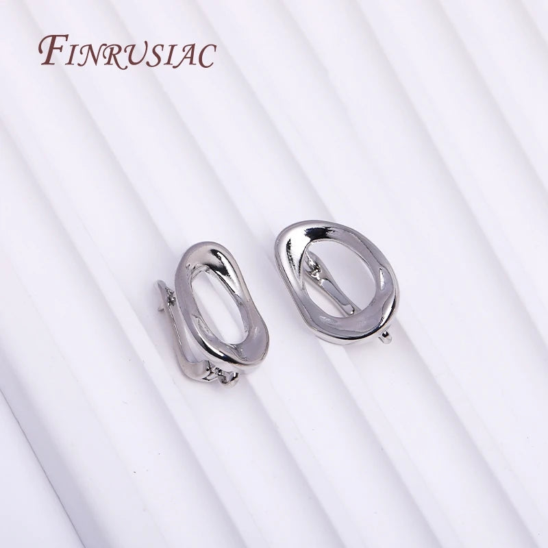 DIY Earring Accessories 18K Gold Plated Earwires Fastener Earring Hooks Clasps For Women Tassel / Pearl Drop Earrings Findings