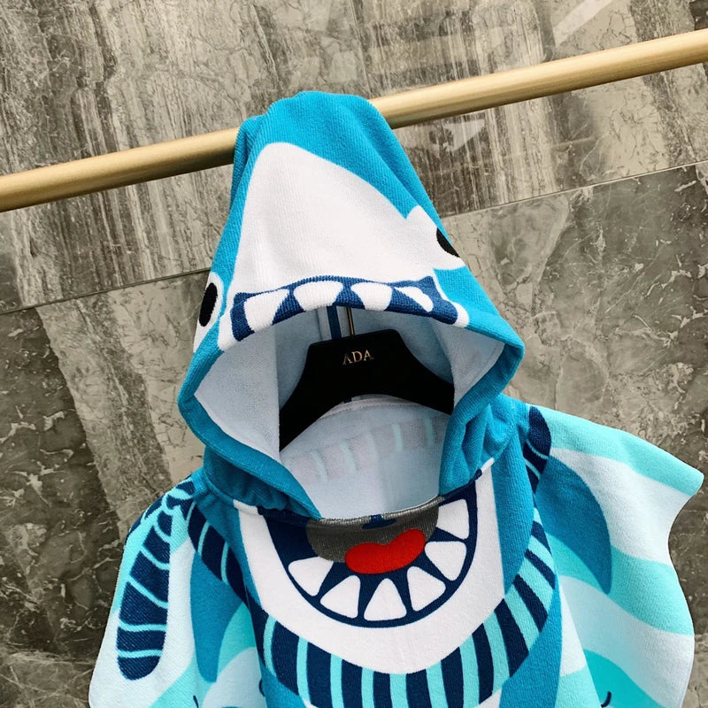Unicorn Bathrobes for Children Baby Kids Cartoon Beach Towels Kids Bath Stuff Poncho Toddler Newborn Wrap Blanket Baby Bath Robe