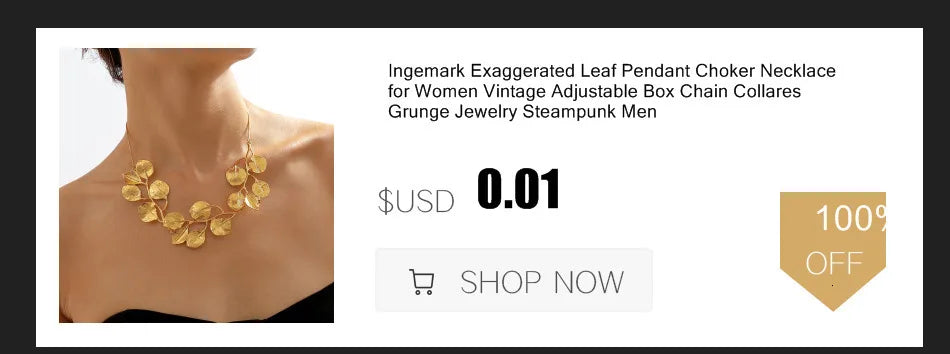 Ingemark Gothic Black Cross Jesus Star Pendant Choker Necklace for Women Punk Vintage Metal Chain Neck Jewelry Accessories New