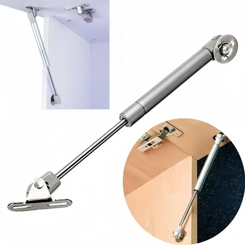 2PCS Copper Force Gas Spring Cabinet Hinge 3-20kg Gas Struts Door Lift Support Rod Hydraulic Kitchen Cupboard Door Shocks Buffer
