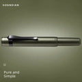 Hongdian M2 Fountain Pen Mini Black Forest Metaverse design EF F Nib School Office Supplies Writing Stationery High quality gift